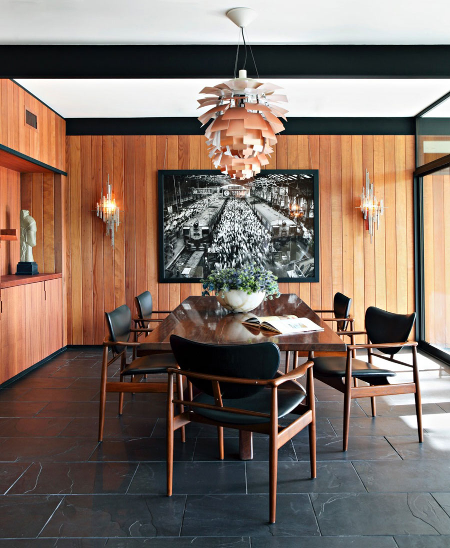 Mid century modern house decorated with an impeccable taste  2