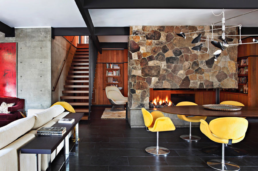 Mid century modern house decorated with an impeccable taste  8