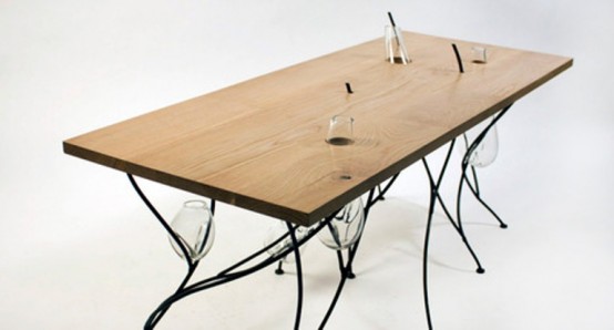 Minimalist And Philosophical Dining Table
