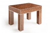 Minimalist Eco Friendly Table Of Wood Scraps