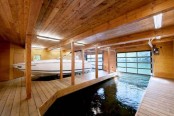 Minimalist House Of Natural Wood