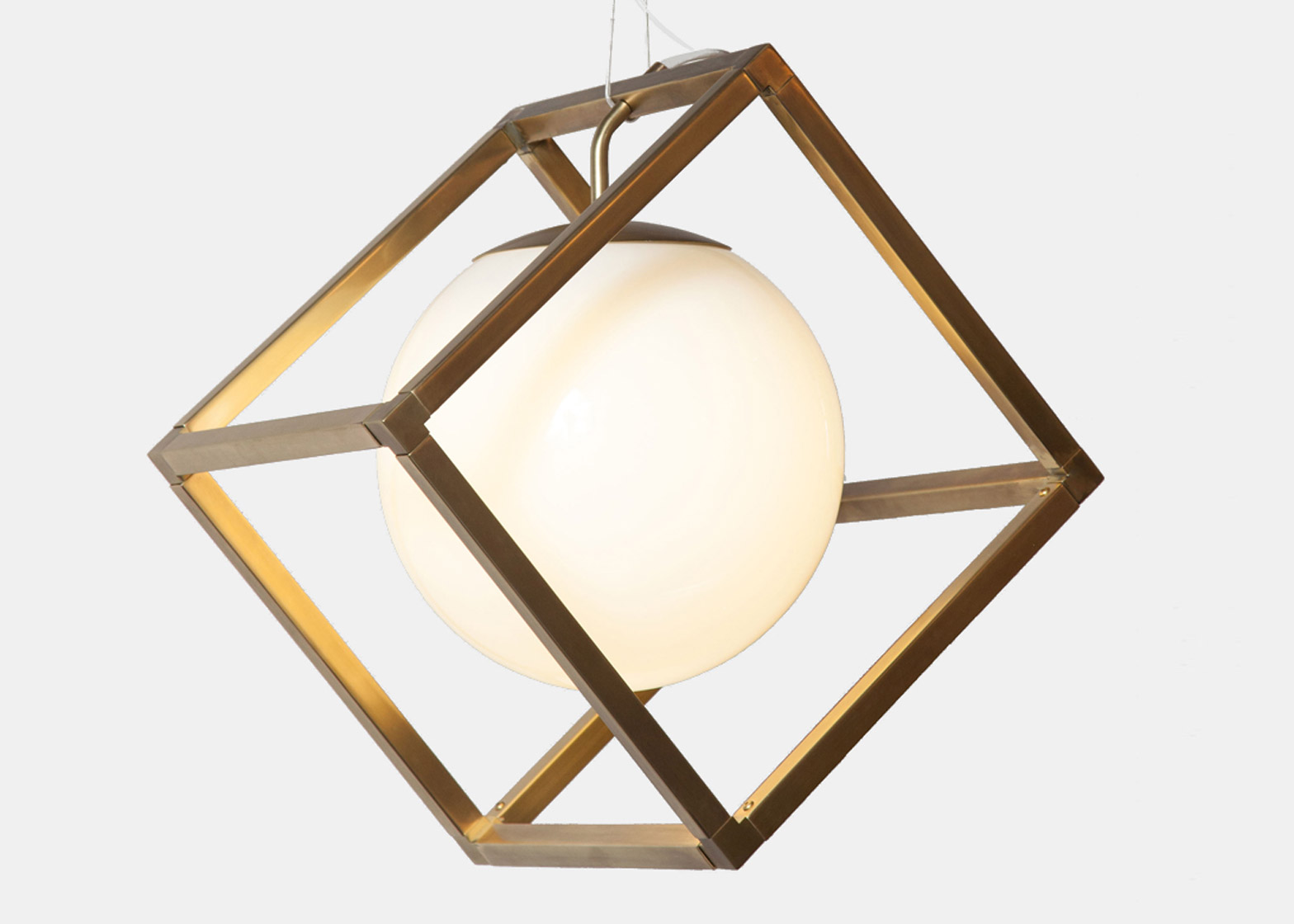 Minimalist lighting collection based on simple geometric forms  1