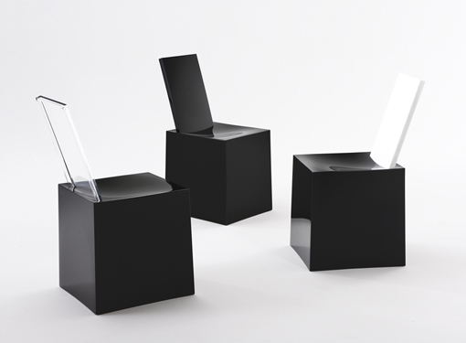 Modern Sculptural Plastic Chairs – Miss Less by Philippe Starck