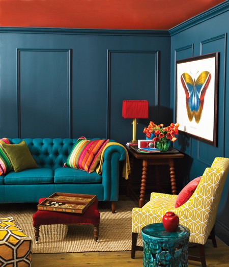 Moddy Colorful Living Room
