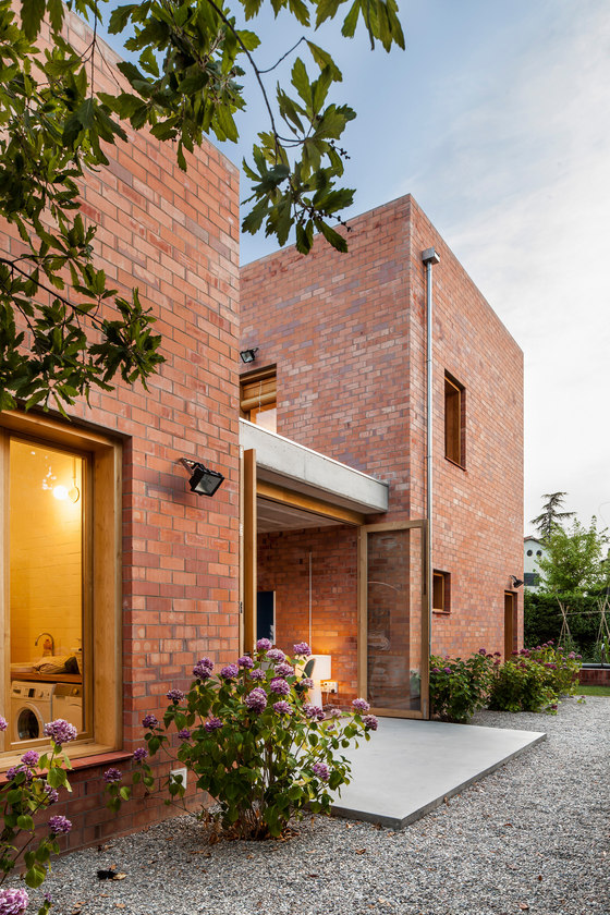Modern Brick Home That Merges With The Garden