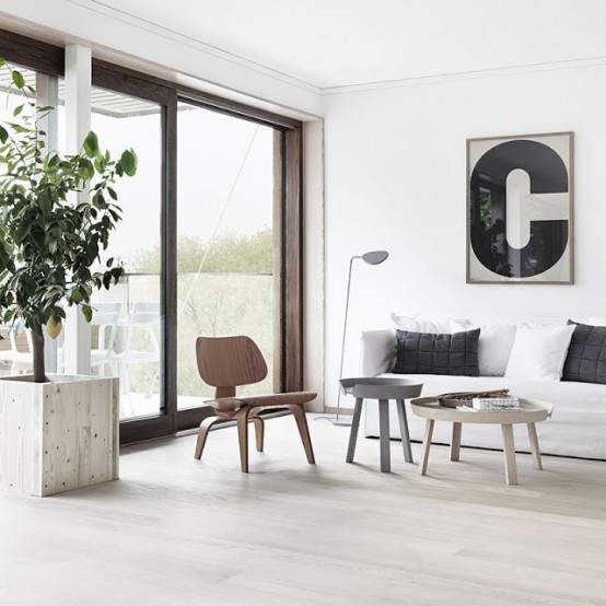 Modern Calm-Looking Interior Design In Neutral Colors