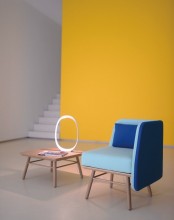 Modern And Colorful Bi Silla Chair By Silvia Cenal