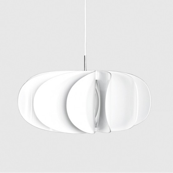 Modern Pendant Lamp Inspired By Floral Forms