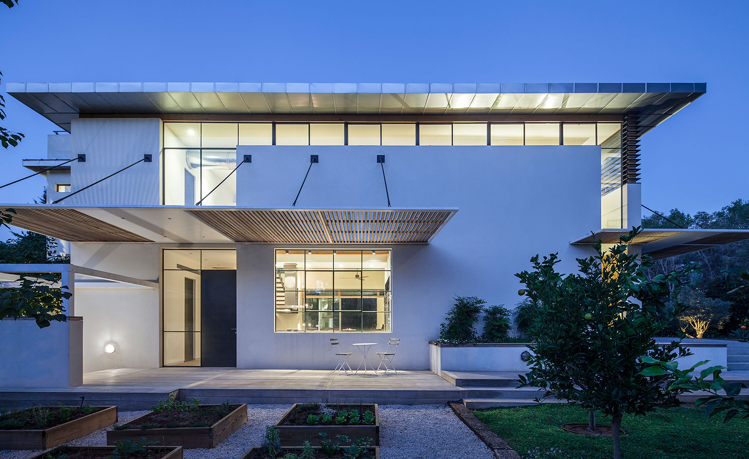 Modern house with japanese aesthetic on the jerusalem hills  2