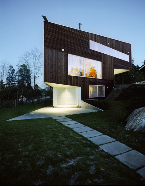 Modern House With Wooden Cladding