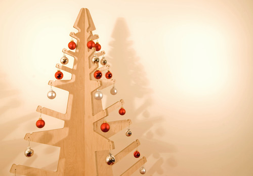Modern Plywood Christmas Tree