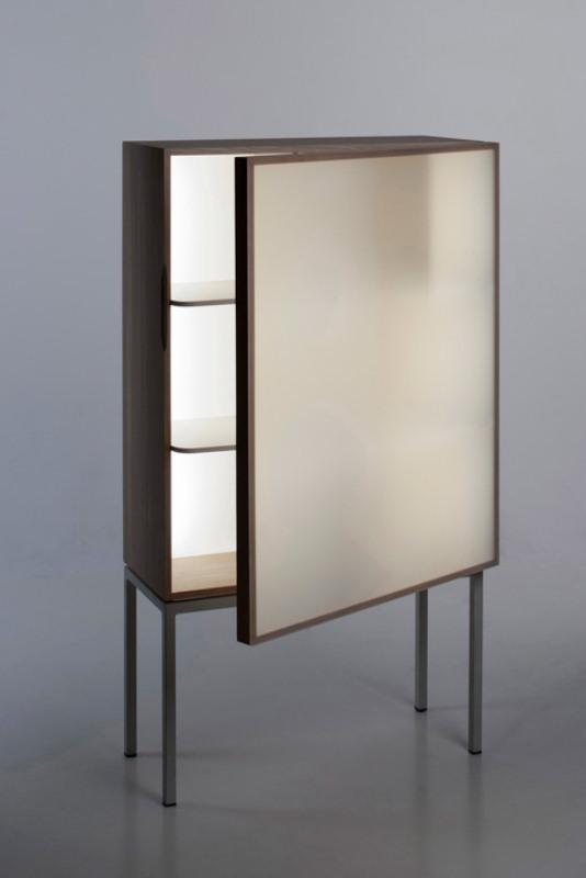 Modern Reinterpretation Of Traditional Glass Cabinet