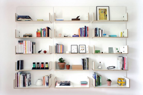 Modular CV Shelving System That Can Be Personalized