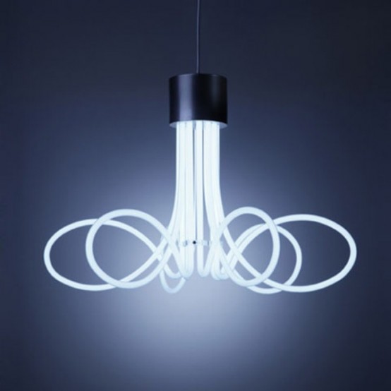 a creative and ultra-modern pendant lamp is a bold idea for a modern or contemporary space, it's a unique take on modern lamps