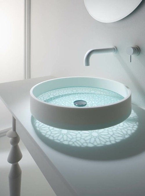 Creative Motif Basins With Delicate Patterns By Omvivo