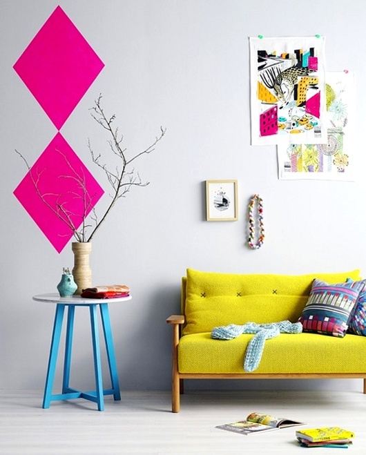 Rock The Colors: 32 Neon Home Décor Ideas