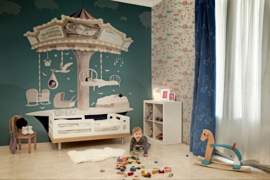 Artistic Wallpapers For Kids Rooms