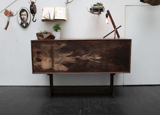 Oregon Black Walnut Furniture With Natural Patterns