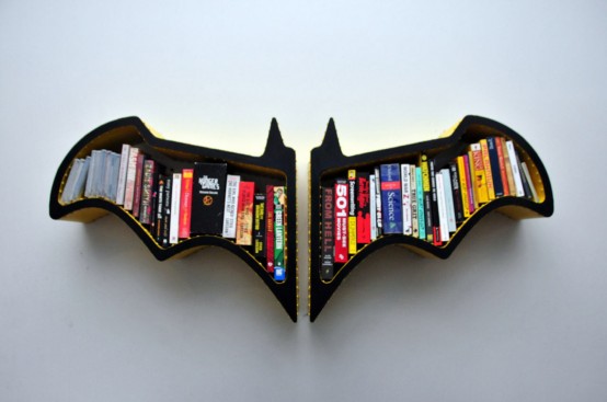 Original Batman Bat-Shaped Bookshelf