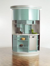 Original Circle Kitchen For Small Space