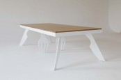 Original Dining Table With Fork And Knife Shaped Legs