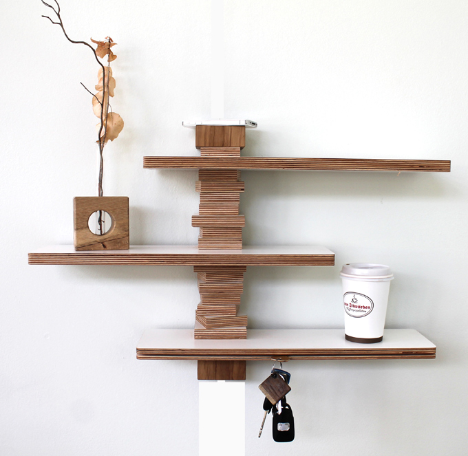 Original Furniture Collection Of Stacked Wood