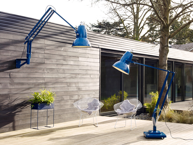 Oversized anglepoise lamps to make a statement  5
