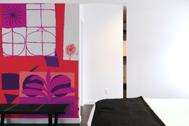 Oversized graphic wall panels to make a statement  11