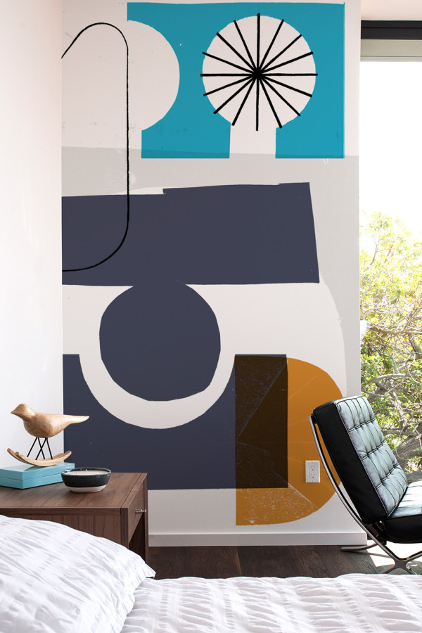 Oversized graphic wall panels to make a statement  13