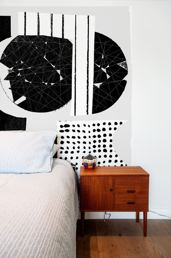 Oversized graphic wall panels to make a statement  2