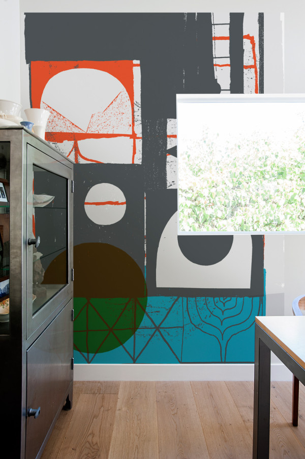 Oversized graphic wall panels to make a statement  9