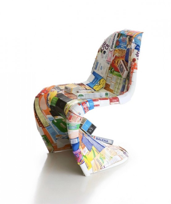 Eco-Sustainable Panton Chair Designs