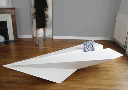 Paper Plane Coffee Table by Lorraine Brennan