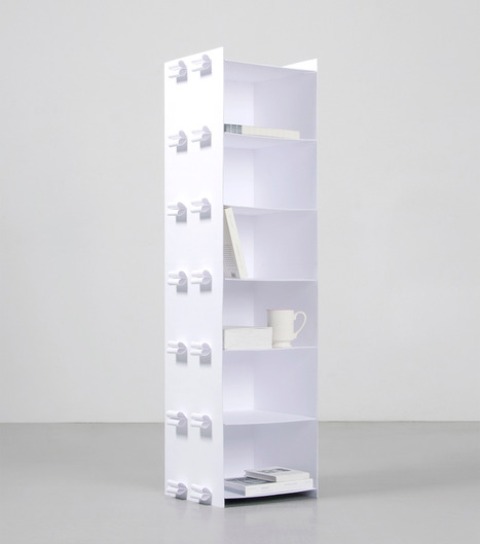 Paper Shelf To Celebrate The Invention Of Paper Making