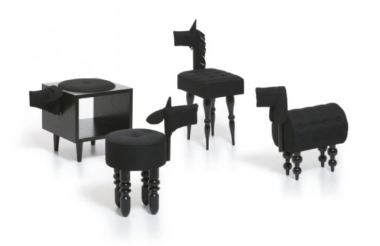 Playful Chairs Collection In The Shapes Of Animals by Biaugust Design