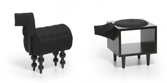 Playful Chairs Collection In The Shapes Of Animals