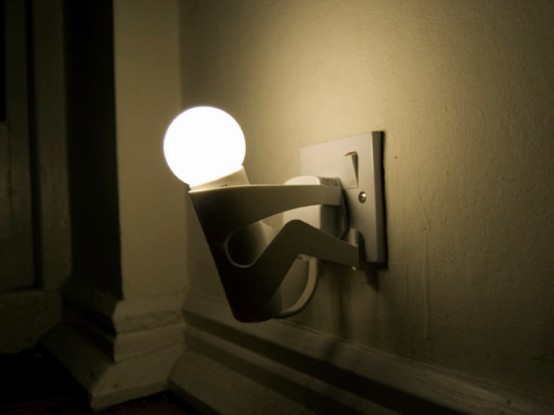 Playful Lamp That Reminds You To Turn Off The Light
