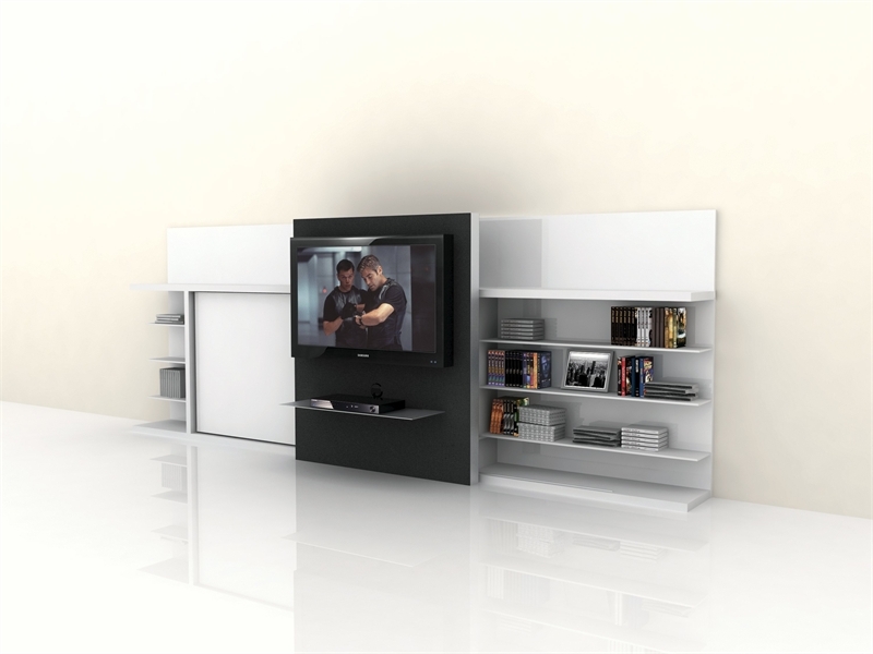 Poppi Theatre Transformable Tv Unit With Bed