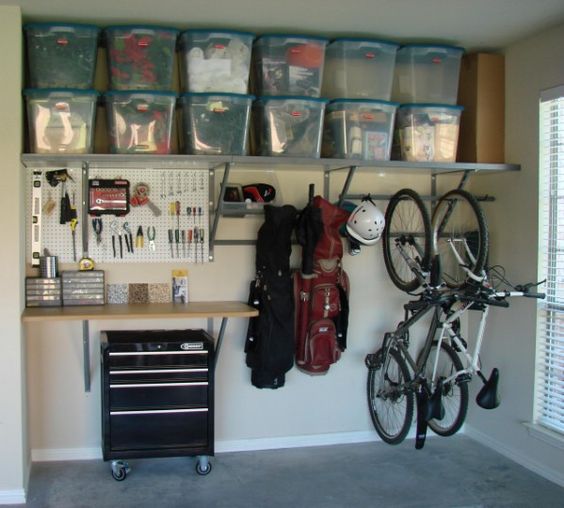 Practical And Comfortable Garage Organization Ideas