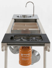 Practical Mobile Kitchen That May Be Taken Outdoors