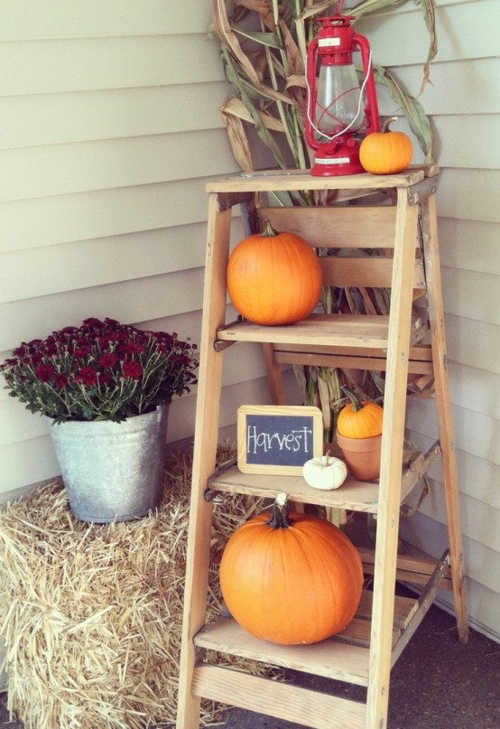 A ball of hay could be a great addition to any Fall display.