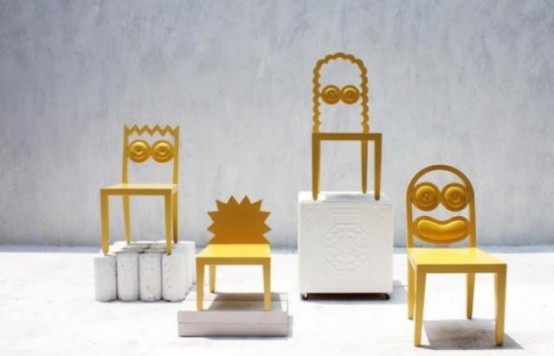 Quirky And Fun Сaricature Chairs Collection