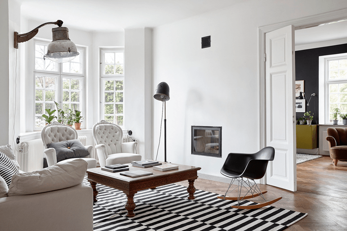 Relaxed Mid Century Modern Swedish Villa