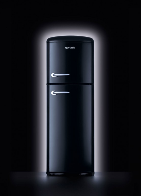 New Contemporary Retro Refrigerator by Gorenje