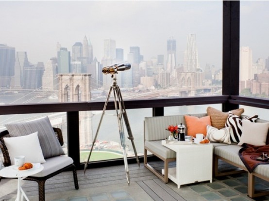 Your rooftop terrace is high enough? A telescope is what you need there.