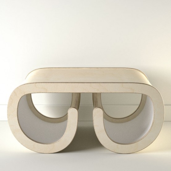Round Coffee Table In White