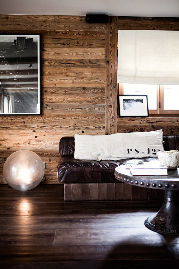 Rustic and mid century chalet vieux valet verbier  2
