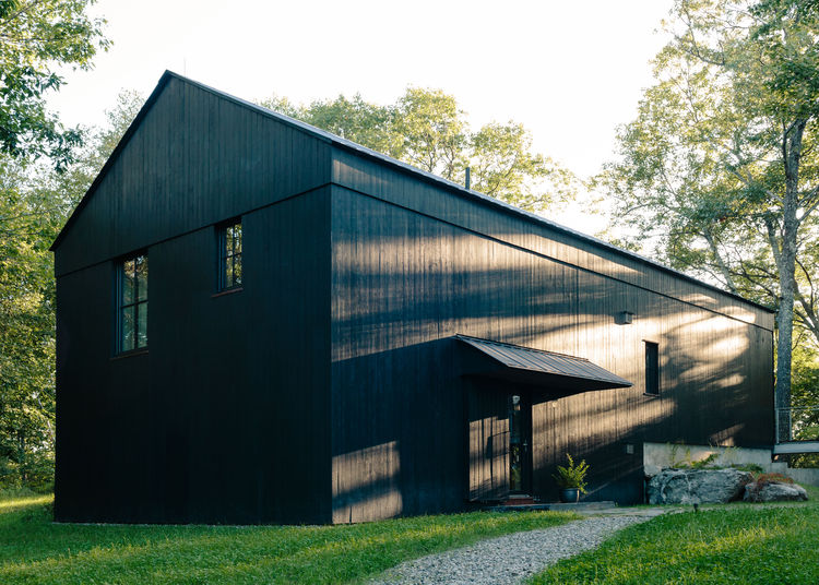 Rustic passive house barn and sauna compound  10