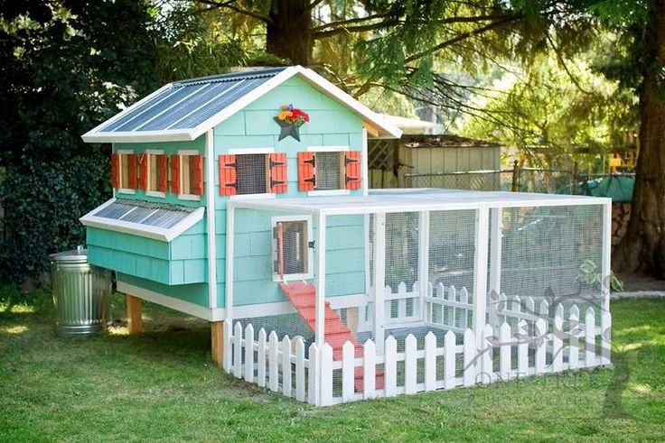 A colorful cat house and catio are a house and patio in one, only for a cat, what a fun and cool idea