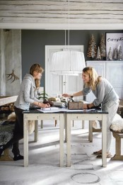 Scandinavian Chic House With Rustic And Vintage Features